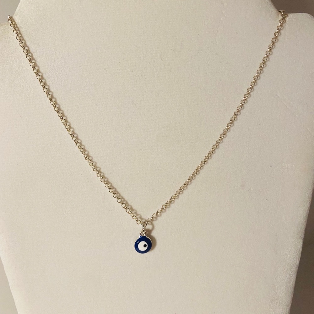 Turkish evil eye necklace